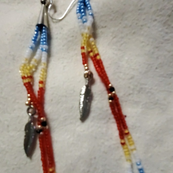 Beaded Earrings - Picture 2 of 2